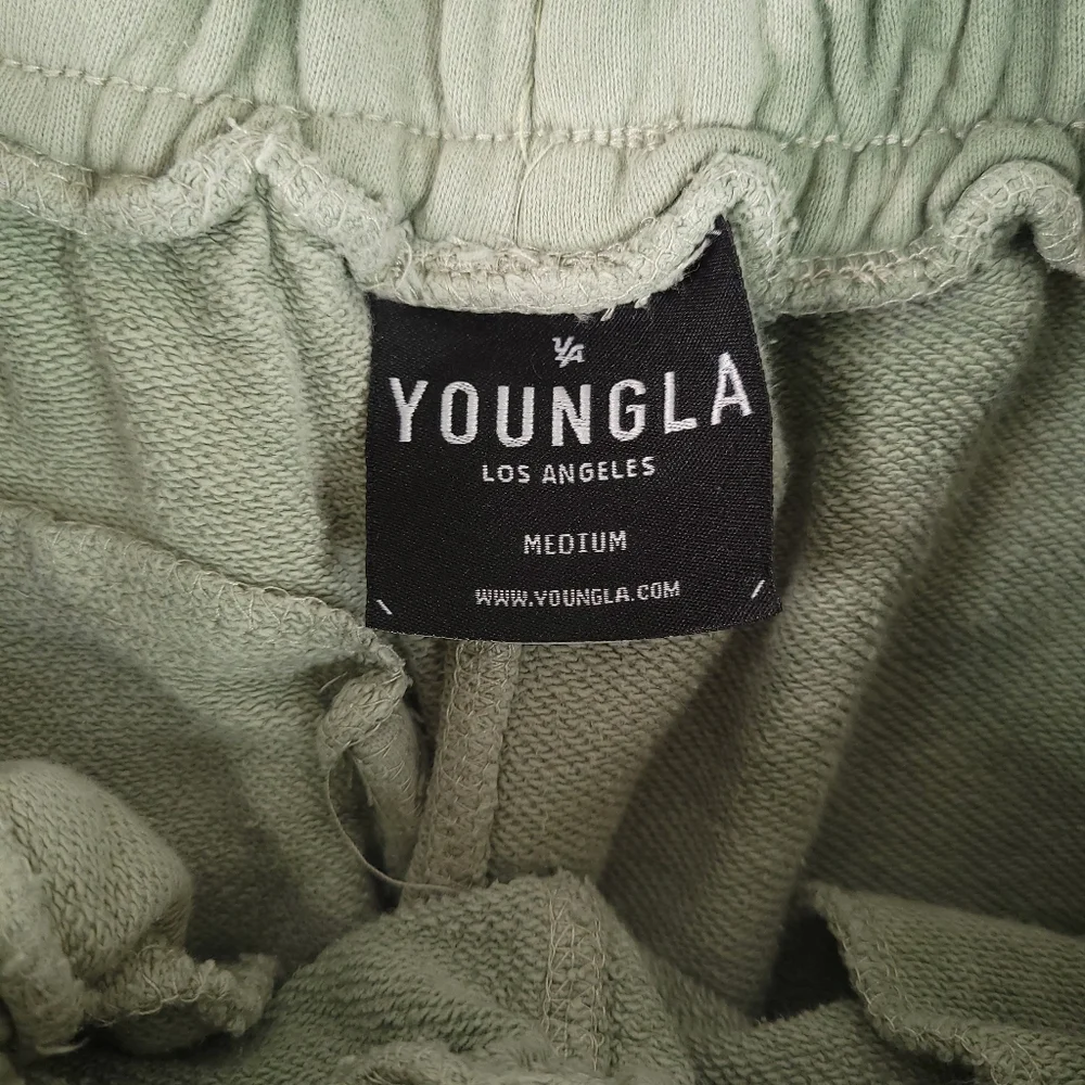 YoungLA Tie Dye Joggers Legacy Men Green M - Picture 8 of 10